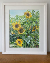 Load image into Gallery viewer, SUNFLOWERS AT CLIVEDEN - Original Painting
