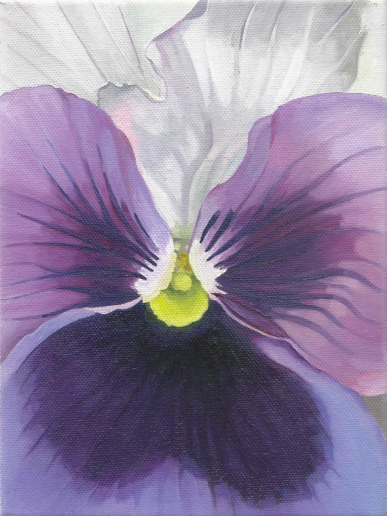 LITTLE PANSY - Original Painting