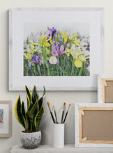 Load image into Gallery viewer, IRISES IN THE GARDEN - Fine Art Print
