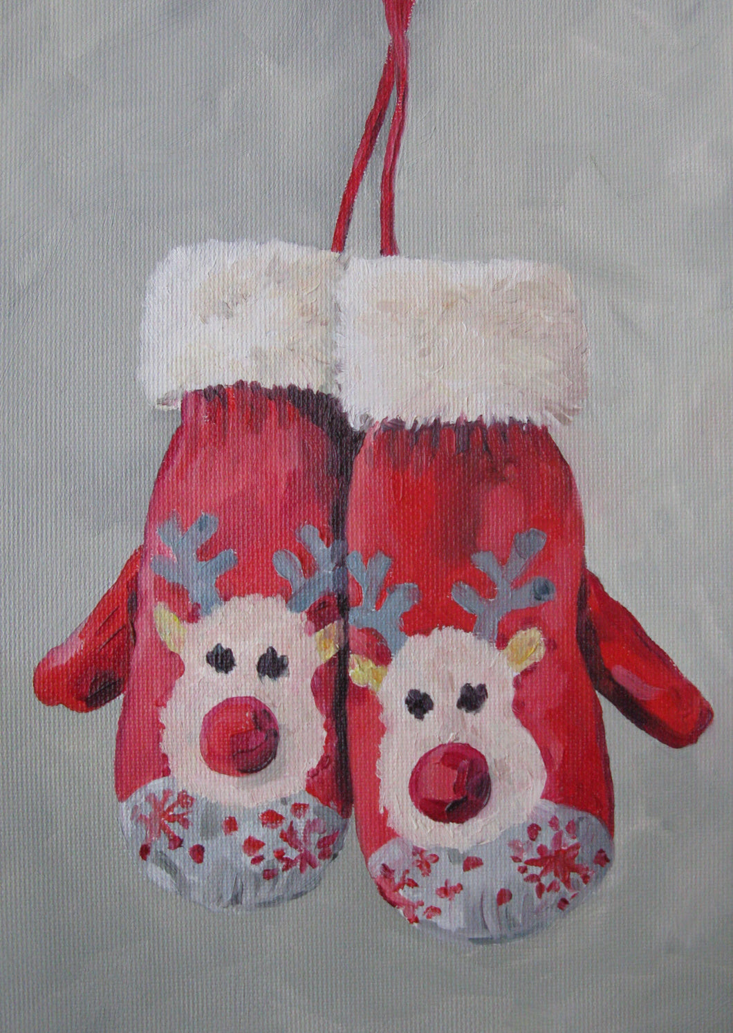 MITTENS - Original Painting