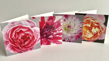Load image into Gallery viewer, PINK TIPPED DAHLIA Greetings Card
