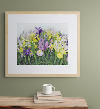 Load image into Gallery viewer, IRISES IN THE GARDEN - Original Painting
